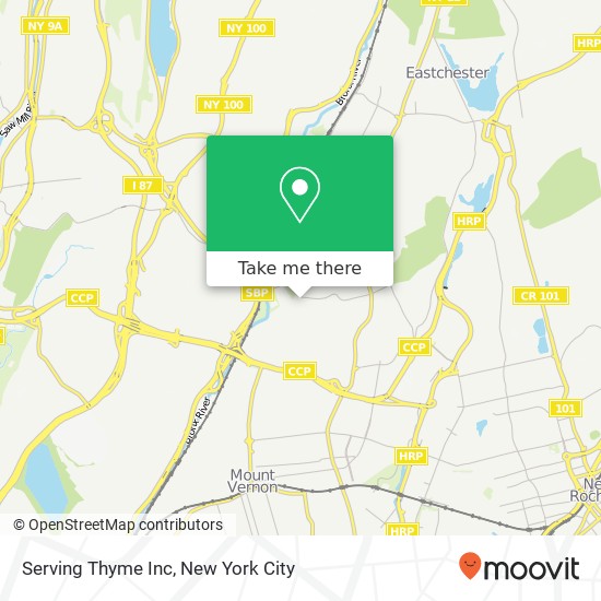 Mapa de Serving Thyme Inc