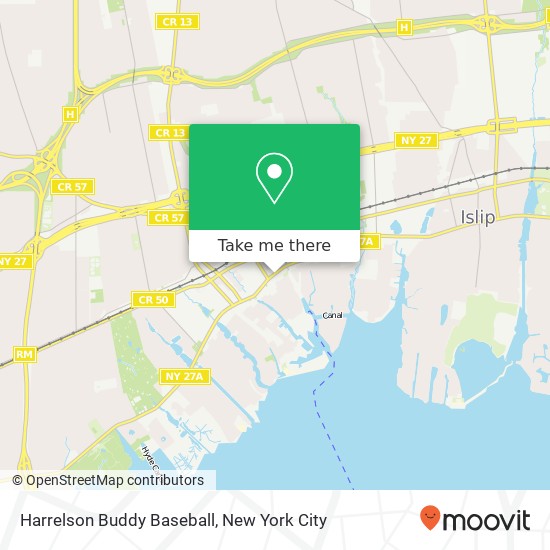 Mapa de Harrelson Buddy Baseball