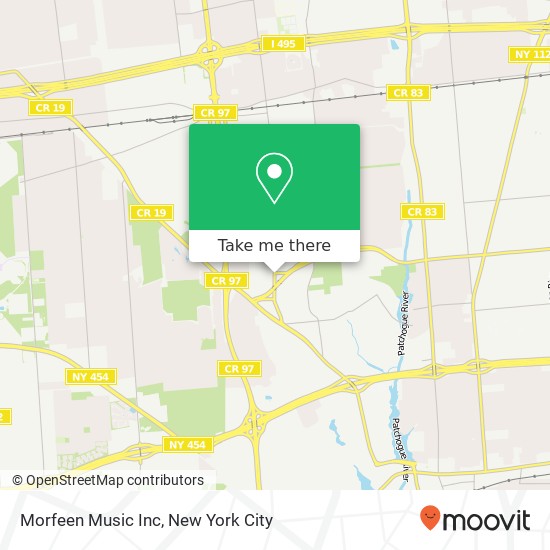 Morfeen Music Inc map