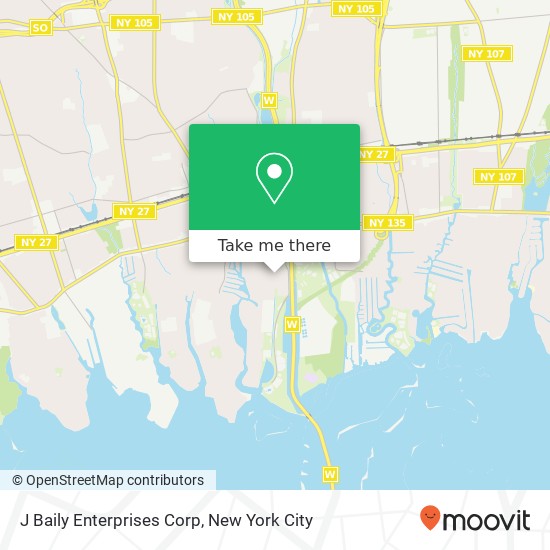 J Baily Enterprises Corp map