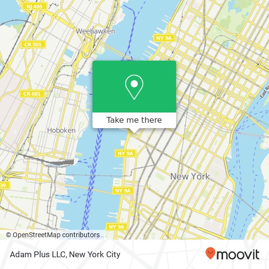 Mapa de Adam Plus LLC