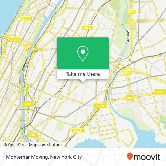 Montemar Moving map