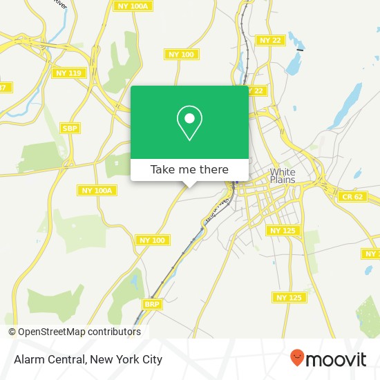 Alarm Central map