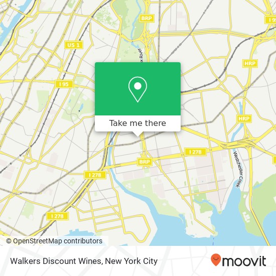 Walkers Discount Wines map