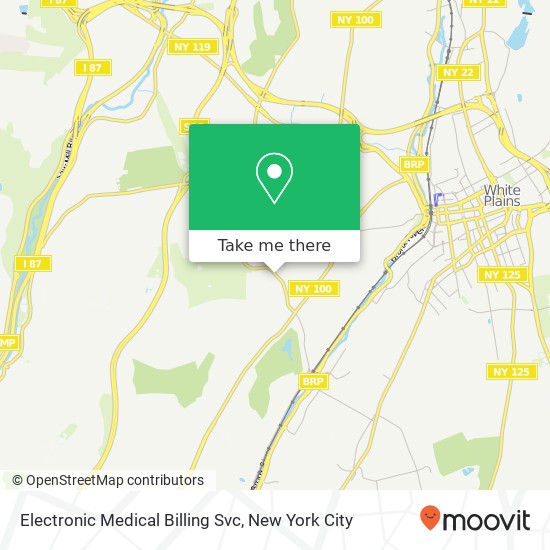 Mapa de Electronic Medical Billing Svc