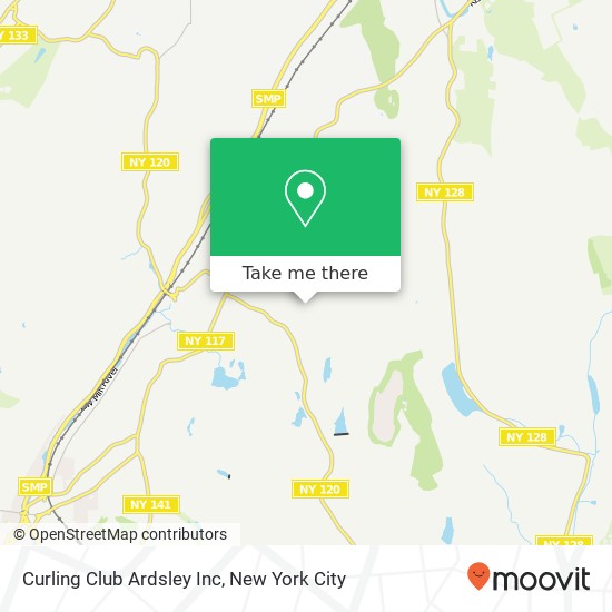 Mapa de Curling Club Ardsley Inc