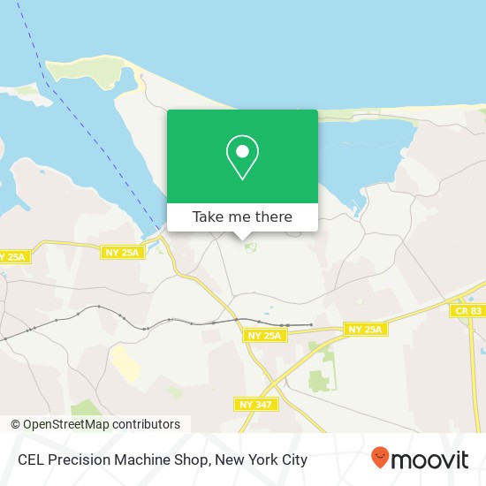 CEL Precision Machine Shop map