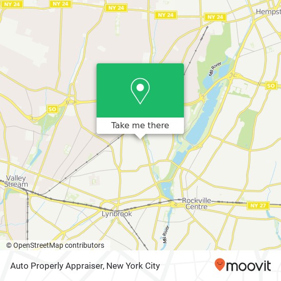 Mapa de Auto Properly Appraiser