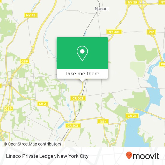 Mapa de Linsco Private Ledger