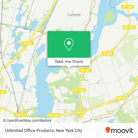 Unlimited Office Products map