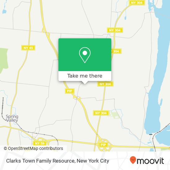 Mapa de Clarks Town Family Resource