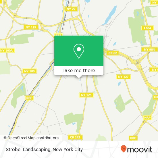 Strobel Landscaping map