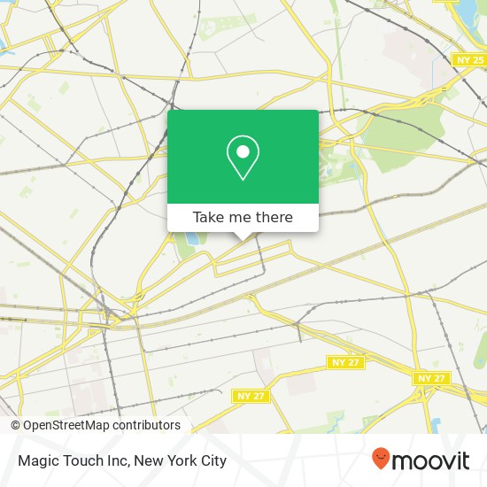 Magic Touch Inc map