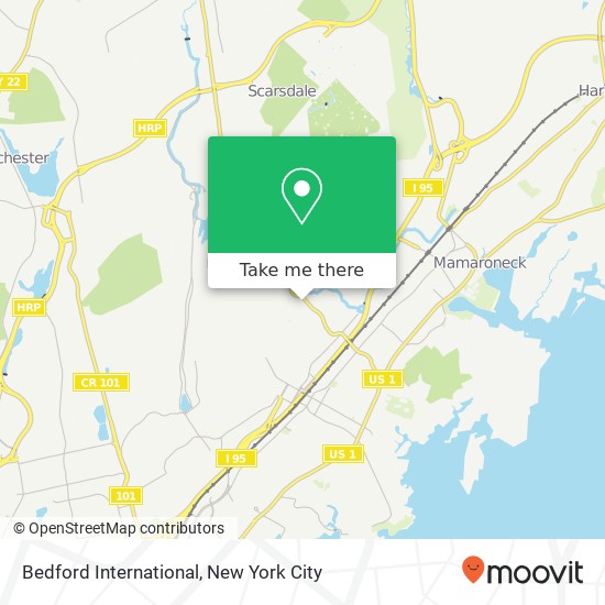 Mapa de Bedford International