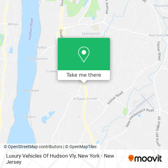 Mapa de Luxury Vehicles Of Hudson Vly