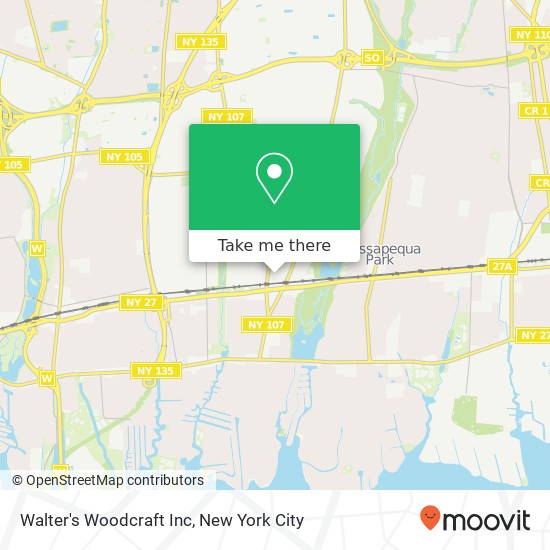 Mapa de Walter's Woodcraft Inc