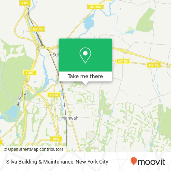 Silva Building & Maintenance map