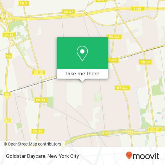 Goldstar Daycare map