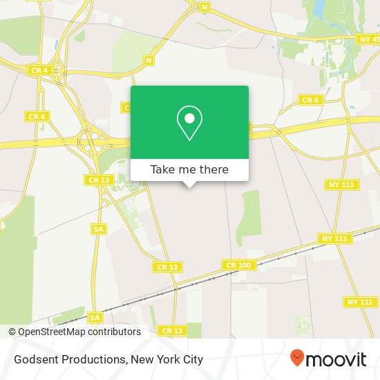 Mapa de Godsent Productions