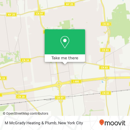 Mapa de M McGrady Heating & Plumb