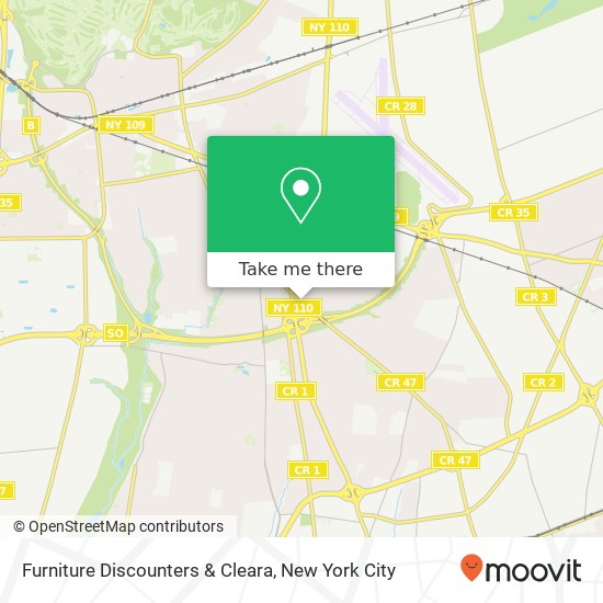 Mapa de Furniture Discounters & Cleara