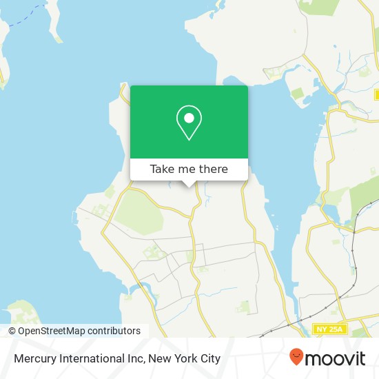 Mercury International Inc map