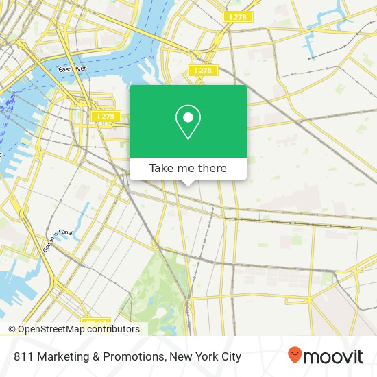 811 Marketing & Promotions map