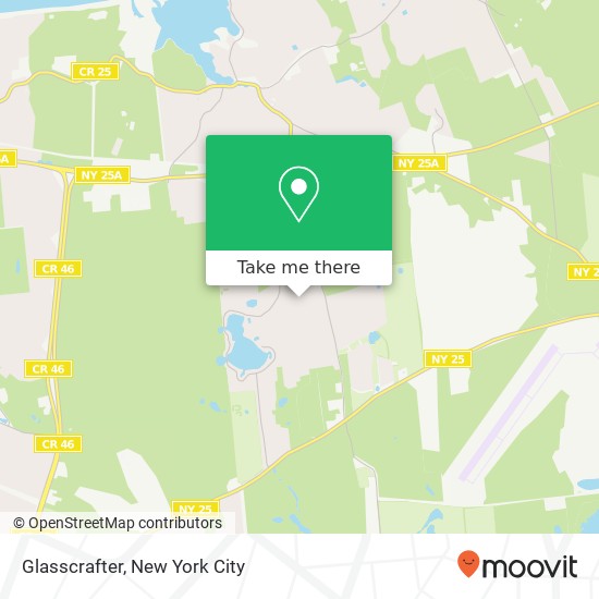 Glasscrafter map