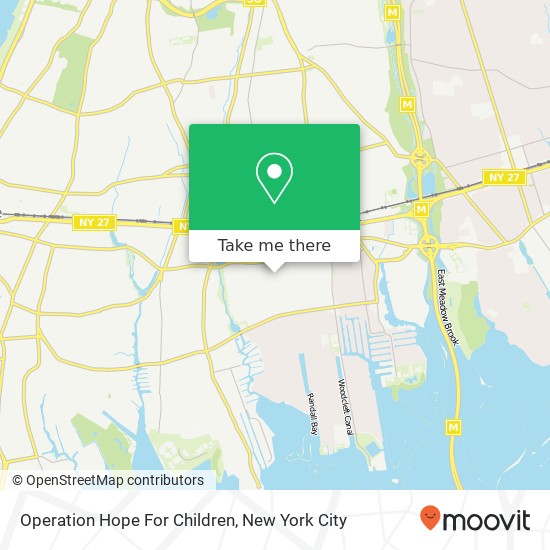 Operation Hope For Children map