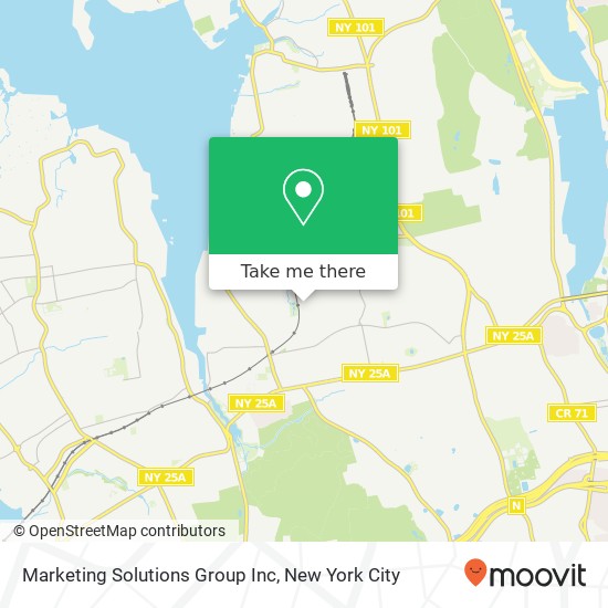 Marketing Solutions Group Inc map