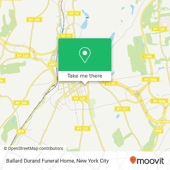 Ballard Durand Funeral Home map