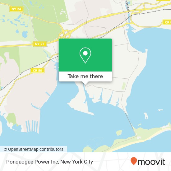 Ponquogue Power Inc map