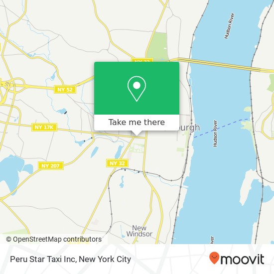 Peru Star Taxi Inc map