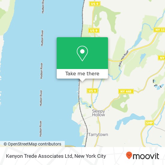 Kenyon Trede Associates Ltd map
