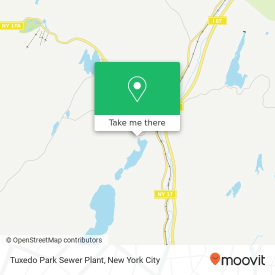 Mapa de Tuxedo Park Sewer Plant