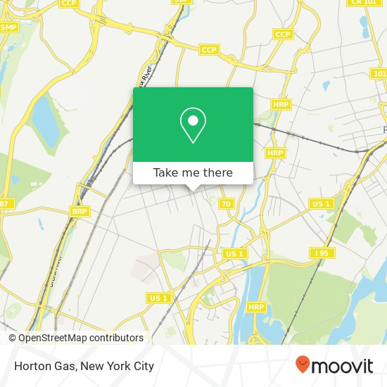 Horton Gas map