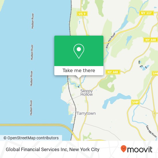 Global Financial Services Inc map