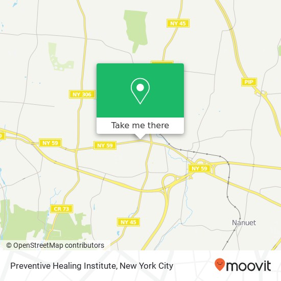 Mapa de Preventive Healing Institute