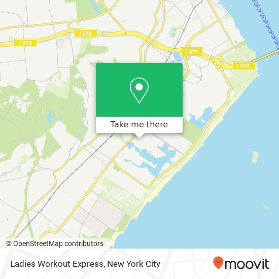 Ladies Workout Express map