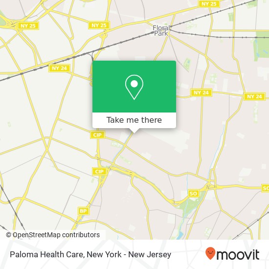 Paloma Health Care map