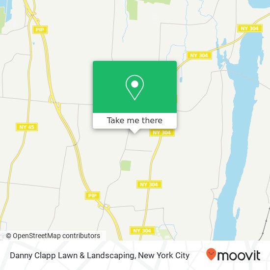 Mapa de Danny Clapp Lawn & Landscaping