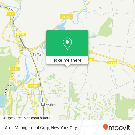 Mapa de Arco Management Corp
