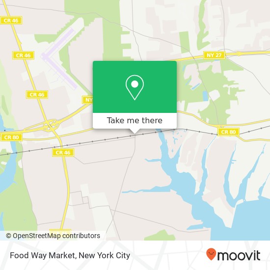 Mapa de Food Way Market