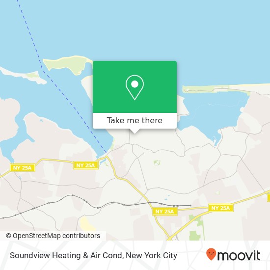 Soundview Heating & Air Cond map