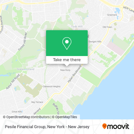 Pesile Financial Group map