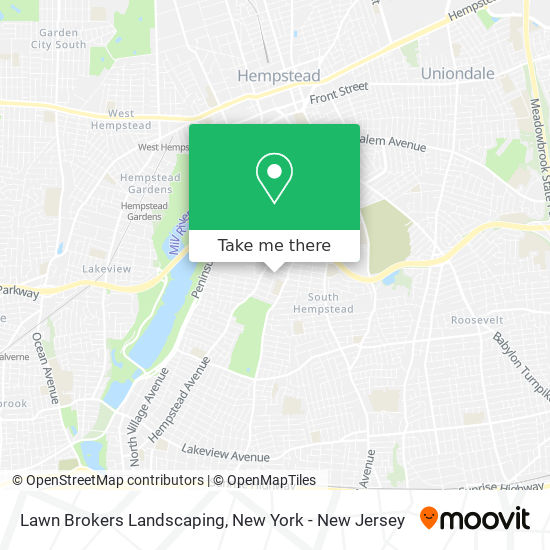 Lawn Brokers Landscaping map