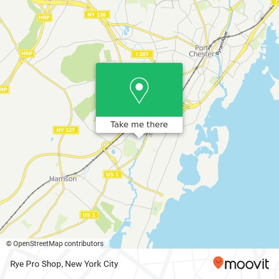 Rye Pro Shop map