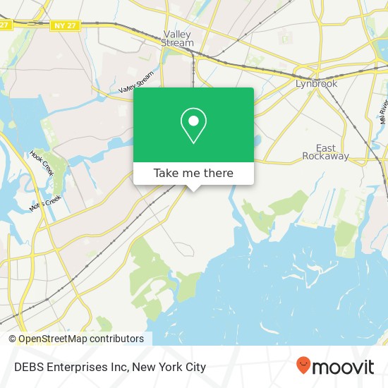 DEBS Enterprises Inc map