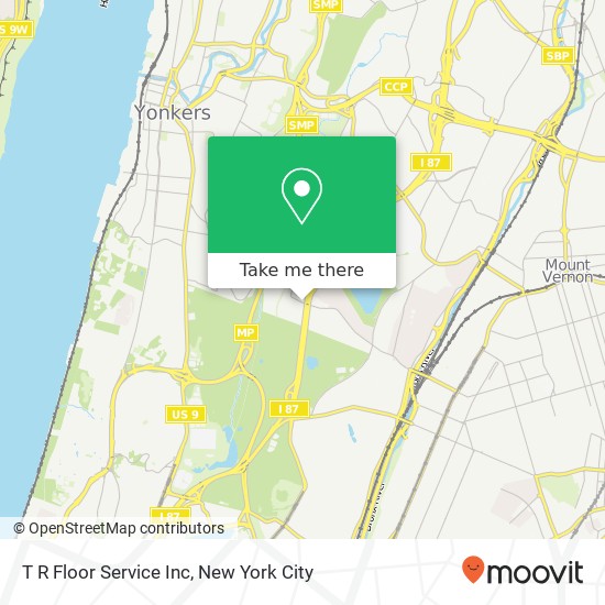 T R Floor Service Inc map