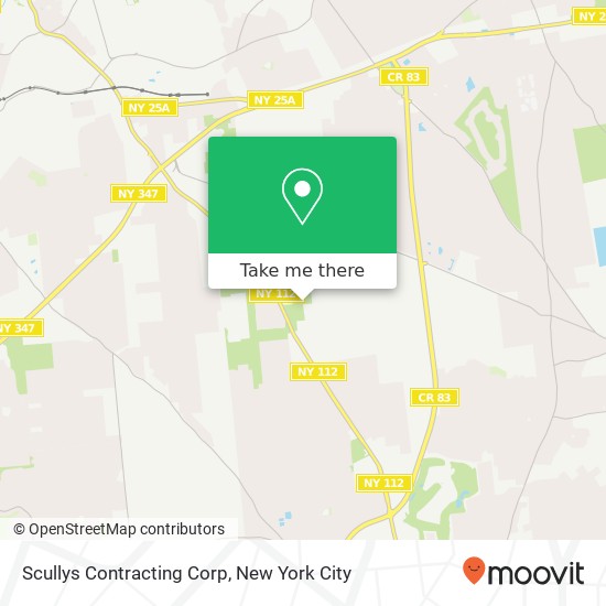 Mapa de Scullys Contracting Corp